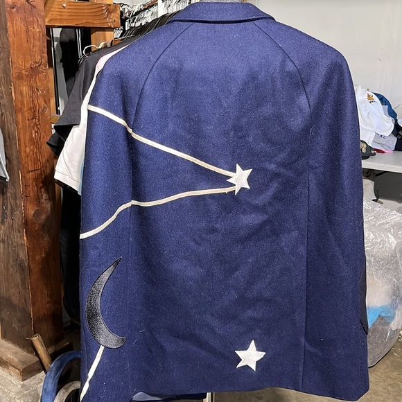 Valentino Wool Constellation Cape, S - Picture 5 of 9